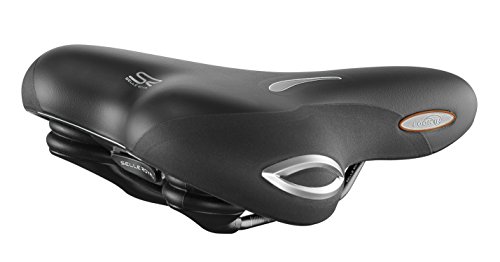 Selle Royal Damen Look in Moderate Fahrradsattel, schwarz, M von Selle Royal