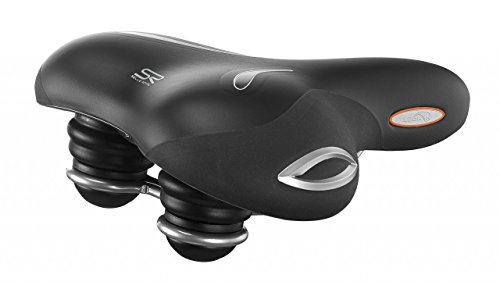 Selle Royal Look in Relaxed Fahrradsattel, schwarz, 26 x 22,8 cm von Selle Royal