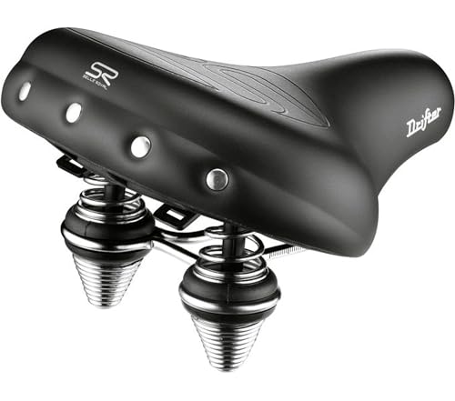 Selle Royal Unisex – Erwachsene Drifter Sattel, Schwarz, 251x221mm Selle Royal Unisex – Erwachsene Drifter Sattel, Schwarz, 251x221mm von Selle Royal