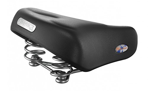 Selle Royal Unisex – Erwachsene Holland Classic Relaxed Cityradsattel, Schwarz, Einheitsgröße von Selle Royal