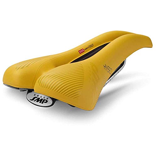 Selle Smp Hybrid Sattel, gelb, M Selle Smp Hybrid Sattel, gelb, M von SMP