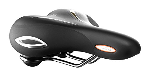 Selle Royal Look in Relaxed Fahrradsattel, schwarz, 26 x 22,8 cm von Selle Royal