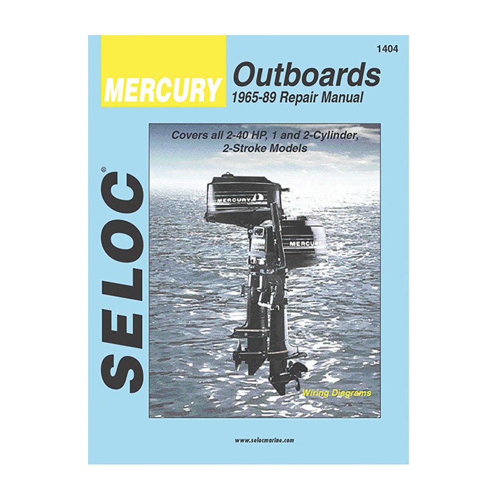 Seloc Marine Mercury Mariner Outboards Grau 1977 - 1989 von Seloc Marine