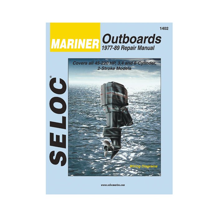 Seloc Marine Mercury Mariner Outboards Grau 1977 - 1989 von Seloc Marine
