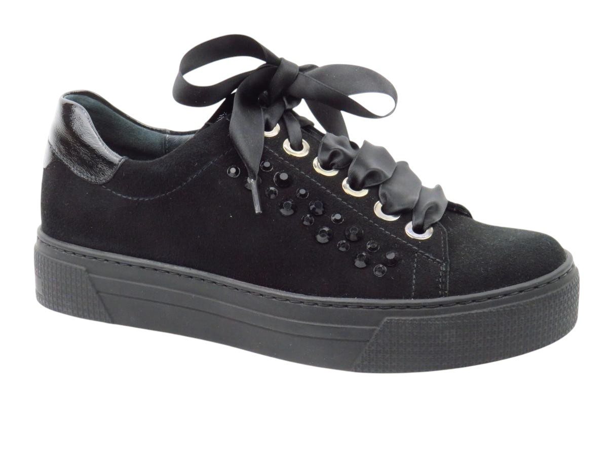 Semler Samtchev/Lack schwarz Sneaker Semler Samtchev/Lack schwarz Sneaker von Semler