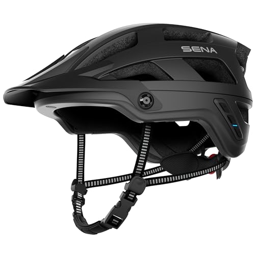 Smart Mountainbike-Helm - Sena M1/M1 EVO (M1 ver2, Matt-schwarz, M) Smart Mountainbike-Helm - Sena M1/M1 EVO (M1 ver2, Matt-schwarz, M) von Sena