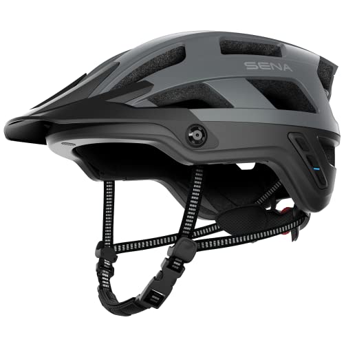 Sena Adult M1 Mountainbike Helm, Mattgrau, L von Sena