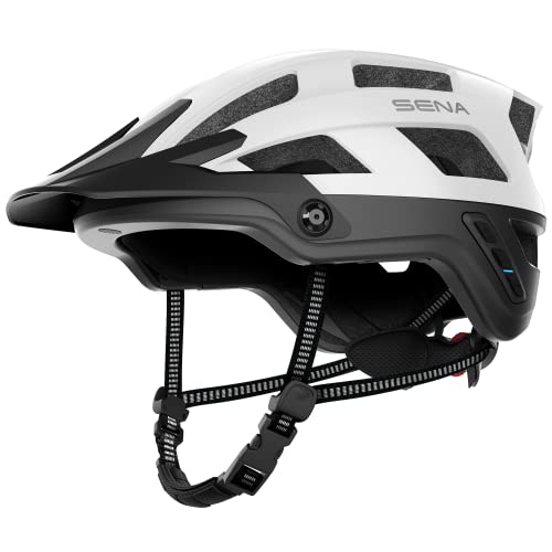 Sena Adult M1 Mountainbike Helm, Mattweiß, M von Sena