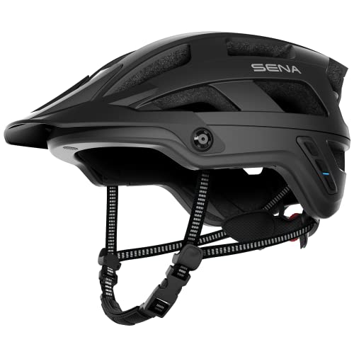 Sena M1 EVO Smart Mountainbike-Helm (Matt-schwarz, M) Sena M1 EVO Smart Mountainbike-Helm (Matt-schwarz, M) von Sena