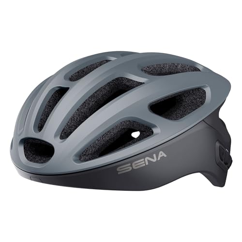 Sena R1 der Smarte Fahrradhelm (Matte Gray, M) von Sena