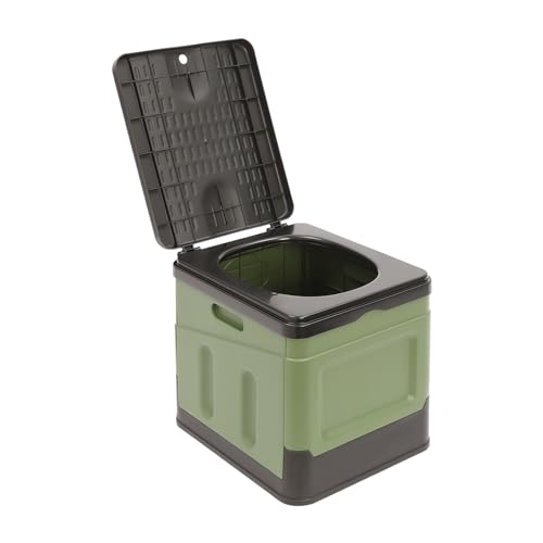 Campingtoilette mit Deckel Mobile notfall Toilette Trenntoilette boxio Tragbare Reisetoilette Campingklo Unterstützung Bis 100kg camping toiletten porta potti für Draußen oder Drinnen faltbares von Sengfwin