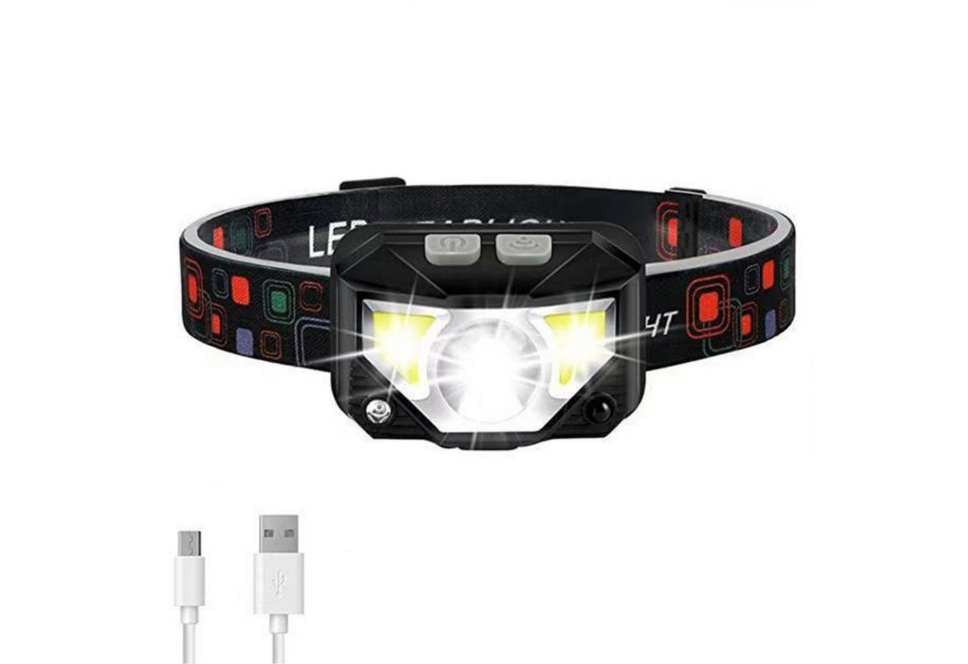 Senmudi LED Stirnlampe Kopflampe LED Wiederaufladbar,USB Kopflampe,Angelbeleuchtung (mit Bewegungssensor,6 Lichtmodi,IPX5 Wasserdicht, 1200 mAh Akku, 1000 Lumen Stufenlos Dimmbar Kopflampe,Kopflampe Beleuchtung), für Joggen,Laufen,Campen,Angeln,Wandern, Handwerker Senmudi LED Stirnlampe Kopflampe LED Wiederaufladbar,USB Kopflampe,Angelbeleuchtung (mit Bewegungssensor,6 Lichtmodi,IPX5 Wasserdicht, 1200 mAh Akku, 1000 Lumen Stufenlos Dimmbar Kopflampe,Kopflampe Beleuchtung), für Joggen,Laufen,Campen,Angeln,Wandern, Handwerker von Senmudi