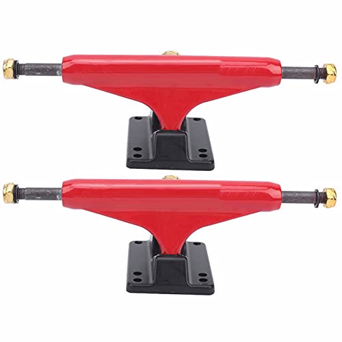 Senrusa 2PCS Set Professionelle Ahorn Skateboard Halterung Longboard Ständer Outdoor Sport Zubehör (Red) von Senrusa