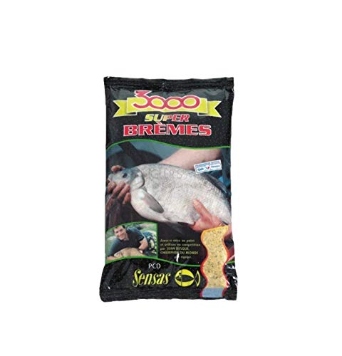 Sensas 3000 Super Bream 1 kg Köder Futtermischung für das Angeln Meer Fluss See Sensas 3000 Super Bream 1 kg Köder Futtermischung für das Angeln Meer Fluss See von Sensas
