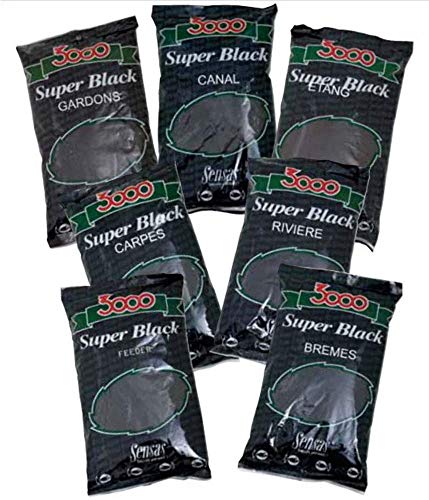 Sensas 3000 Super Black REVIERE 1kg - Neuheit 2011 von Sensas