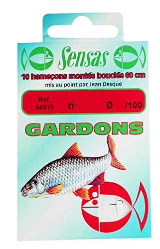 Sensas Hamecons Montes Gardons – H.Nr. 16 – D.0,12 mm – 54913 von Sensas