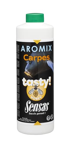 Sensas Lockstoff Aromix Carp Tasty Honey – 500 ml – Jaune – 74629 von Sensas