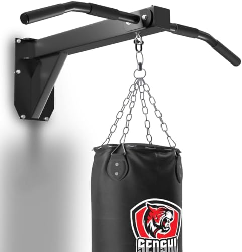 Senshi Wandhalterung für Boxsack, Deckenhaken, aus Japan, robust, 2 Löcher, für 150 kg, für Boxen, MMA von Senshi Japan