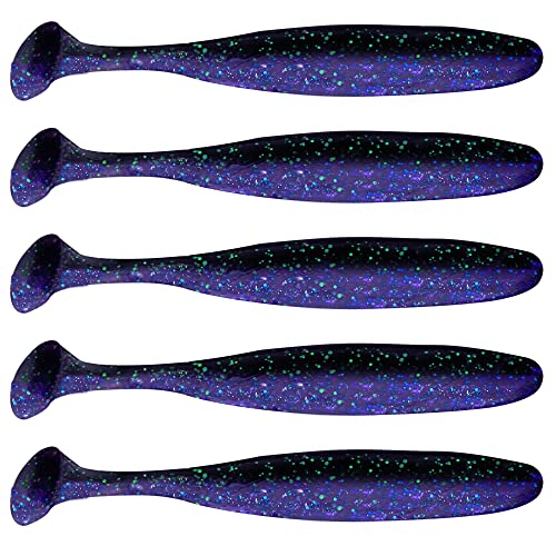 Senshu Breazy Shiner 7,5cm - 2,25g - 5Stück - Purple Moon | Gummifische von Senshu