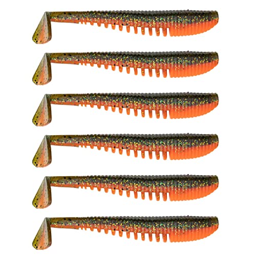 Senshu MG Shad 7.5cm - Watermelon - 3.5g - 6 Stück | Gummifisch | Monkey Lures Senshu MG Shad 7.5cm - Watermelon - 3.5g - 6 Stück | Gummifisch | Monkey Lures von Senshu
