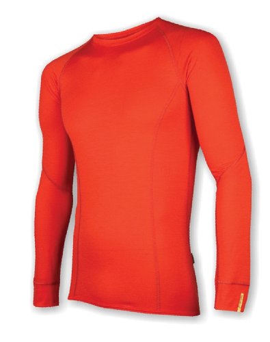 Sensor Merino Wool Herren T-Shirt LS rot L von Sensor