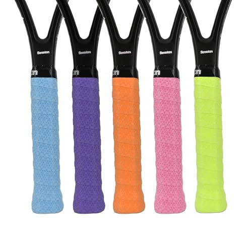 Senston 5 x Schläger-Griffbänder für Tennis/Badminton/Squash Senston 5 x Schläger-Griffbänder für Tennis/Badminton/Squash von Senston