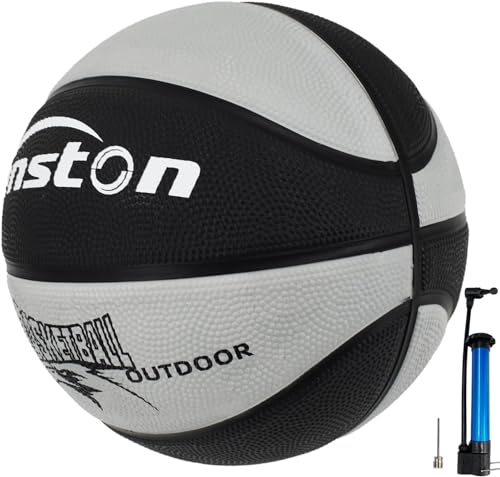 Senston Basketball Größe 5 Anfänger Basketbälle für Indoor und Outdoor, Gray Senston Basketball Größe 5 Anfänger Basketbälle für Indoor und Outdoor, Gray von Senston