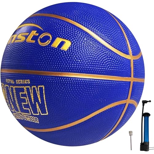 Senston Basketball Größe 7, Baskettball mit Pumpe, Outdoor Basketbälle, Anti-Rutsch und Hervorragender Grip Senston Basketball Größe 7, Baskettball mit Pumpe, Outdoor Basketbälle, Anti-Rutsch und Hervorragender Grip von Senston