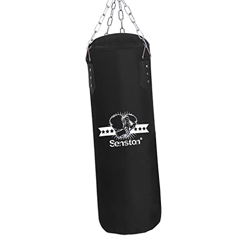 Senston Boxsack Sandsack Ungefüllt,100 x 30 cm für Boxen, Kickboxen, MMA, Muay Thai Senston Boxsack Sandsack Ungefüllt,100 x 30 cm für Boxen, Kickboxen, MMA, Muay Thai von Senston