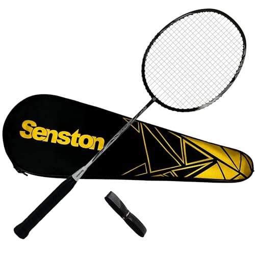 Senston Carbon-Fiber Badmintonschläger Profi 5U Ultraleicht Badminton Schläger Mit Tasche Senston Carbon-Fiber Badmintonschläger Profi 5U Ultraleicht Badminton Schläger Mit Tasche von Senston
