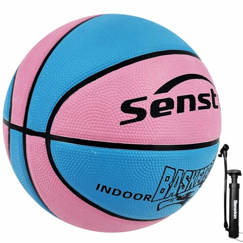 Senston Basketball Kinder Größe 5 Anfänger Outdoor Training Basketbälle mit Ball Pumpe Senston Basketball Kinder Größe 5 Anfänger Outdoor Training Basketbälle mit Ball Pumpe von Senston