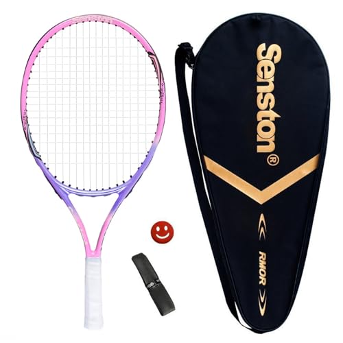 Senston Tennisschläger 23 One-Piece-Design Tennis Schläger Set mit Tennistasche,Overgrip,Vibrationsdämpfer Senston Tennisschläger 23 One-Piece-Design Tennis Schläger Set mit Tennistasche,Overgrip,Vibrationsdämpfer von Senston