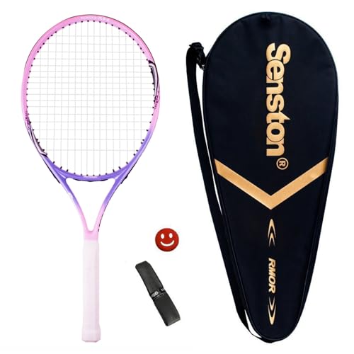 Senston Tennisschläger 25 One-Piece-Design Tennis Schläger Set mit Tennistasche,Overgrip,Vibrationsdämpfer Senston Tennisschläger 25 One-Piece-Design Tennis Schläger Set mit Tennistasche,Overgrip,Vibrationsdämpfer von Senston