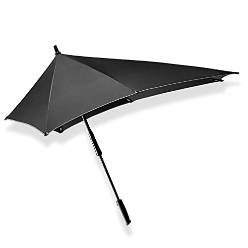 Senz Regenschirm XXL schwarz reflektierend (schwarz reflektierend), Schwarz, Medium Senz Regenschirm XXL schwarz reflektierend (schwarz reflektierend), Schwarz, Medium von Senz