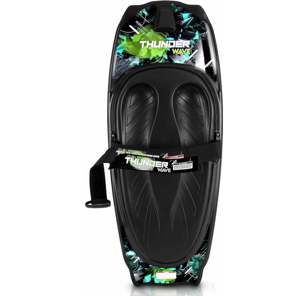 SereneLife Kneeboard SereneLife SLKB30 Wassersport-Knieboard - Schwarz/Grün - Waterboarding von SereneLife