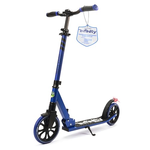 SereneLife Roller für Kinder & Erwachsene, Unisex-Tretroller, Cityroller, klappbar & höhenverstellbar, Big Wheel Scooter bis 120 kg belastbar, Kinderroller, Kickscooter große Räder für Junge & Mädchen SereneLife Roller für Kinder & Erwachsene, Unisex-Tretroller, Cityroller, klappbar & höhenverstellbar, Big Wheel Scooter bis 120 kg belastbar, Kinderroller, Kickscooter große Räder für Junge & Mädchen von SereneLife