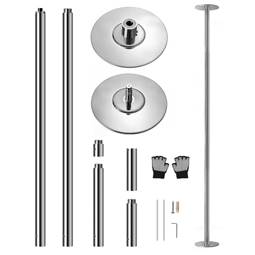 SereneLife Pole Dance Stange – Höhenverstellbar 204-274cm, Statisch & Rotierend, Perfekt für Indoor Poledance, Turnstange & Fitness, Robuster Stahl, Anti-Korrosion, 280kg, Einfache Montage für Zuhause SereneLife Pole Dance Stange – Höhenverstellbar 204-274cm, Statisch & Rotierend, Perfekt für Indoor Poledance, Turnstange & Fitness, Robuster Stahl, Anti-Korrosion, 280kg, Einfache Montage für Zuhause von SereneLife