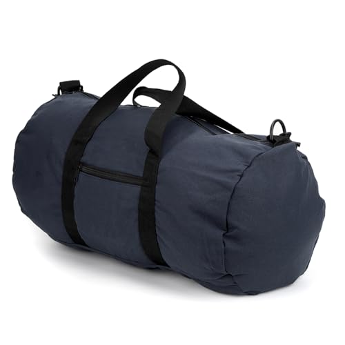 Serlium Canvas Sporttasche, Groß Reisetasche Umhängetasche Sport-Reisetasche Fitness Unisex Single Schulter Sport Tasche Sporttaschen für Männer von Serlium