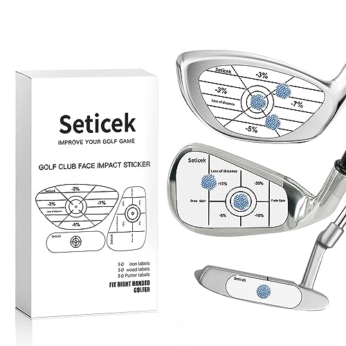 Seticek Professionelles Golf-Schlagband, 150 Stück, Selbstlehrende Sweet-Spot- und Konsistenzanalyse, verbessert die Golfschwung-Genauigkeit und Distanz Seticek Professionelles Golf-Schlagband, 150 Stück, Selbstlehrende Sweet-Spot- und Konsistenzanalyse, verbessert die Golfschwung-Genauigkeit und Distanz von Seticek