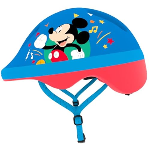 Klein-Kind Fahrradhelm Mickey, XS: 44-48cm, ca. 1-2.5 Jahre, Mickey Maus - Junior Klein-Kind Fahrradhelm Mickey, XS: 44-48cm, ca. 1-2.5 Jahre, Mickey Maus - Junior von Seven Polska