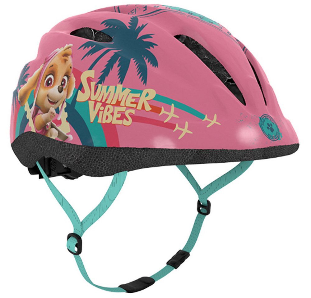 Seven Polska Kinderfahrradhelm "PAW PATROL Girls", altrosa, 48-52cm, ca. 2 - 5.5 Jahre von Seven Polska