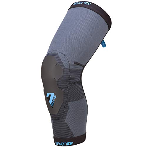 Seven Unisex – Erwachsene Project Lite Knieschützer, grau-blau, S Seven Unisex – Erwachsene Project Lite Knieschützer, grau-blau, S von Seven iDP