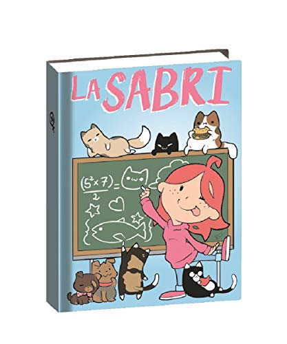 Tagebuch 12 Monate La Sabri 4School, Katzen, Hellblau Mehrfarbig, blau, Taglia Unica, schule Tagebuch 12 Monate La Sabri 4School, Katzen, Hellblau Mehrfarbig, blau, Taglia Unica, schule von Seven