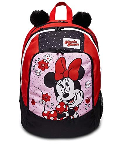 Seven Rucksack, Schulranzen für Grundschule, ab 1. Klasse, Geräumige Schultasche für Mädchen und Jungen, MINNIE MOUSE Seven Rucksack, Schulranzen für Grundschule, ab 1. Klasse, Geräumige Schultasche für Mädchen und Jungen, MINNIE MOUSE von Seven