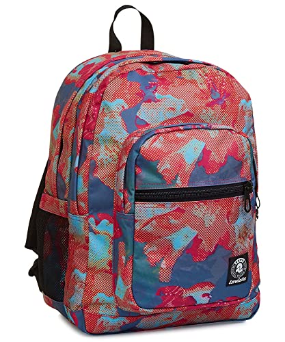 Invicta Rucksack aus nachhaltigem Stoff, Backpack mit Trinkflaschenfach, Laptopfach, Extra Platz - 38 LT - Unisex, für Schule, Sport und Freizeit, italienisches Design, mehrfarbig, JELEK FANTASY Invicta Rucksack aus nachhaltigem Stoff, Backpack mit Trinkflaschenfach, Laptopfach, Extra Platz - 38 LT - Unisex, für Schule, Sport und Freizeit, italienisches Design, mehrfarbig, JELEK FANTASY von Seven