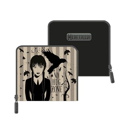 Seven Addams Mittwoch Geldbörse - Schwarz, Schwarz, Taglia Unica, Casual Seven Addams Mittwoch Geldbörse - Schwarz, Schwarz, Taglia Unica, Casual von Seven