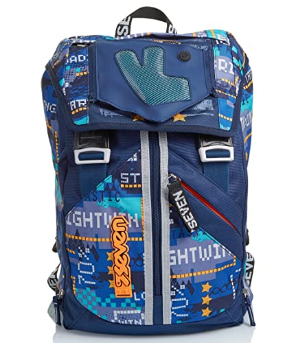 Seven Ausziehbarer Rucksack — Bright Win — Grund- und Mittelschule, Blau Seven Ausziehbarer Rucksack — Bright Win — Grund- und Mittelschule, Blau von Seven
