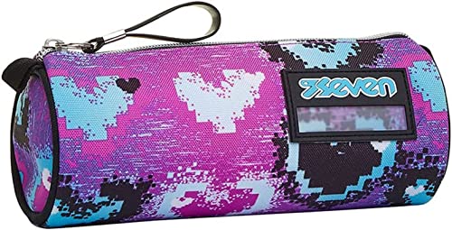 Seven Federmäppchen, Mäppchen, Federtasche für Schreibwaren, Mädchen&Jungen, Schule und Gymnasium, Teenager, mehrfarbig, GLOSSY GIRL Seven Federmäppchen, Mäppchen, Federtasche für Schreibwaren, Mädchen&Jungen, Schule und Gymnasium, Teenager, mehrfarbig, GLOSSY GIRL von Seven