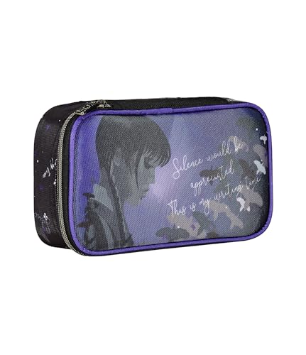 Seven Federmäppchen QUICK CASE - HERCOLEDì - BE THE STRANGE YOU WANT TO BE - Mehrfarbig - komplettes Fach mit Bleistiften, Stiften und Markern, Schulzubehör, Schulrucksack - Federmäppchen für Mädchen, Seven Federmäppchen QUICK CASE - HERCOLEDì - BE THE STRANGE YOU WANT TO BE - Mehrfarbig - komplettes Fach mit Bleistiften, Stiften und Markern, Schulzubehör, Schulrucksack - Federmäppchen für Mädchen, von Seven