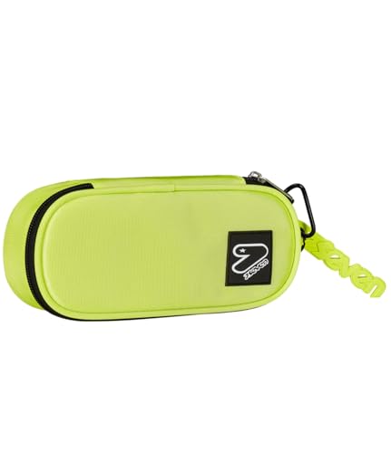 Seven Federmäppchen für Schule Round Plus Tech. Gelb, mit Tasche und Gummibändern, Zubehör Rucksack, gelb, Taglia Unica, Modern Seven Federmäppchen für Schule Round Plus Tech. Gelb, mit Tasche und Gummibändern, Zubehör Rucksack, gelb, Taglia Unica, Modern von Seven
